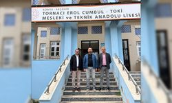 Eğitim-İş Akşehir’den Tornacı Erol Cumbul TOKİ MTAL’ye Ziyaret
