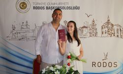 Abdullah Yağcı ile Avukat Esin Doğanay Rodos’ta Dünyaevine Girdi
