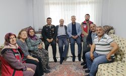 Akşehir’de Şehit Aileleri ve Gaziye Kurban Bayramı Ziyareti