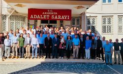 Burak Dinç, Akşehir Adliyesi'ne Veda Etti