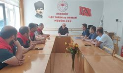 Akşehir İlçe Tarım Müdürlüğü'nde Hayvan Sağlığı ve Sevkleri Değerlendirildi