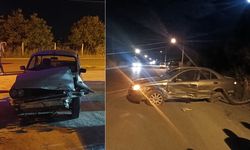 Kuruçay Mahallesi'nde İki Otomobil Çarpıştı: 3 Yaralı