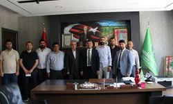 Yeniden Refah Heyetinden Ahmet Kara’ya Hayırlı Olsun Ziyareti
