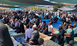 Çakıllar Mahallesi'nde Gölet Projesi İçin Şükür Programı Düzenlendi