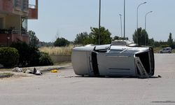 İki Otomobilin Çarpıştığı Kazada Bir Kişi Yaralandı