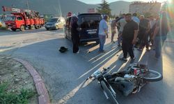 Akşehir'de Motosiklet ile Otomobil Çarpıştı: 1 Yaralı