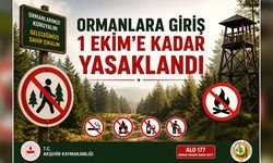 Ormanlara Giriş 1 Ekim'e Kadar Yasaklandı