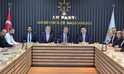 Akşehir’de Heybet ve Erdem’den Teşkilat Toplantısı