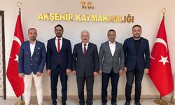Zeybek ve Yönetimi Kaymakam Yiğit’le Görüştü