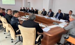 İlçe İdare Şube Başkanları Kaymakamlıkta Toplandı