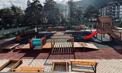 Şehit Aykut Kazar Anaokulu’nun Bahçesine Yeni Park Alanı