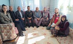 Karabulut Mahallesi’nde Gazi Ziyareti