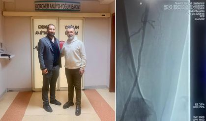 DEVLET HASTANESİ’NDE İLK BACAK ANJİYOSU BAŞARIYLA GERÇEKLEŞTİRİLDİ