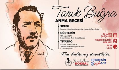 Akşehir Belediyesi’nden Tarık Buğra’ya Vefa Gecesi
