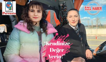Toplumsal Algıyı Kıran Kadın Şoförümüz FUNDA ÇEPEL