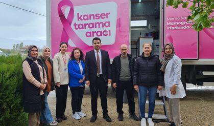 Akşehir’de Ücretsiz Mobil Kanser Tarama Tırı Hizmete Başladı