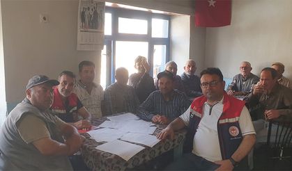 Ortaköy’de Çiftçilere Hasat Öncesi Eğitim