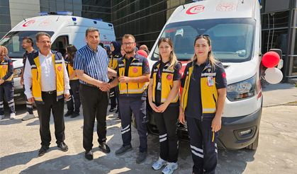 5 Yeni Tam Donanımlı Ambulans Hizmete Alındı
