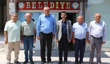 Kaymakam Çınarka’dan Başkan Akbuğa’ya Veda Ziyareti