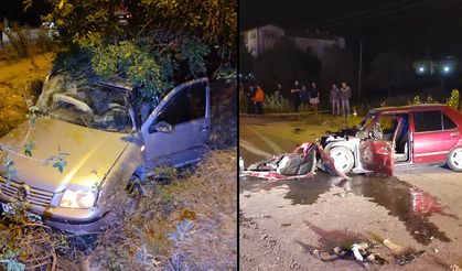 Monas Yolunda Trafik Kazası 4 Yaralı