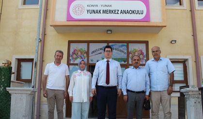 Yunak Kaymakamı Atasoy'dan Okullara Bir Dizi Ziyaret