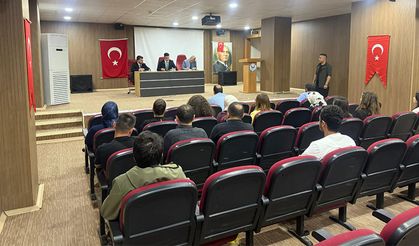 Yunak'ta Belletmen Öğretmenlerle Toplantı