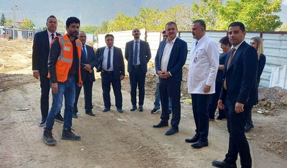 İl Sağlık Müdürü Doç. Dr. Yusuf Yavuz, Akşehir’de İncelemelerde Bulundu