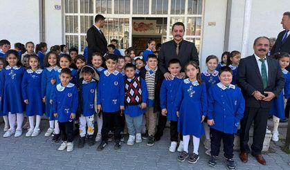 Kaymakam Taşavlı’dan Atatürk İlkokuluna Ziyaret