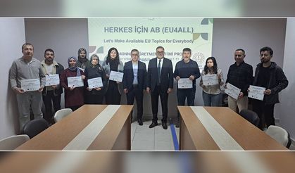 45 Öğretmen AB Projeleri İçin Bir Araya Geldi