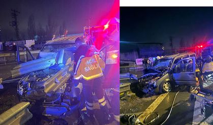 D-300 Karayolunda Trafik Kazası 2  Yaralı