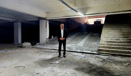 Katlı Otoparkta Atıl Alan Hizmete Açılıyor
