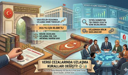 Vergi Cezalarında Uzlaşma Sınırı Yükseldi: 2026 İçin 40 Bin TL!