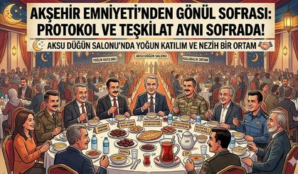 Huzurun Bekçileri Gönül Sofrasında Buluştu