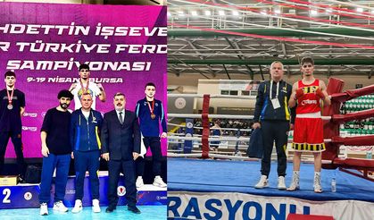 Mehmet Enes Şanlı Türkiye Şampiyonu Oldu