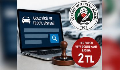 Araç Sicil Verilerine Erişim Sorgu Başına 2 TL Oldu