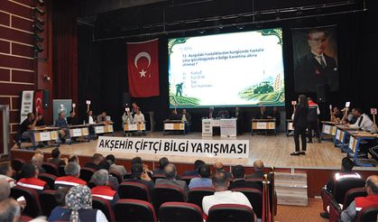 Çiftçiler Bilgi Yarışmasında Yarıştı, Ödüller Sahiplerini Buldu
