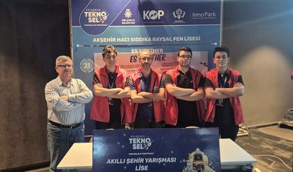 Fen Lisesi’ne “ESWeather” Projesine Jüri Özel Ödülü