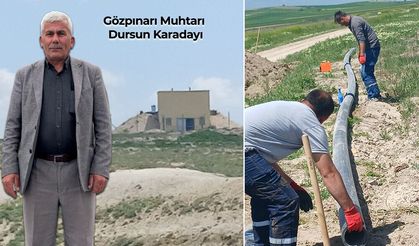 Gözpınarı’nda Su Sıkıntısına Kalıcı Çözüm
