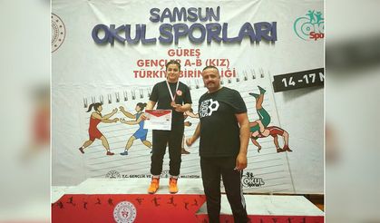 Eda Bayram Minderde Tarih Yazdı