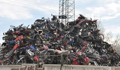 Hurda Araç ve Motosikletler İhaleyle Satışa Çıkıyor