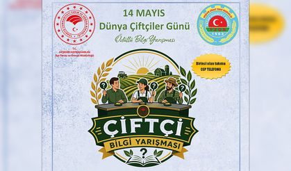 “Dünya Çiftçiler Günü”ne Özel Ödüllü Bilgi Yarışması