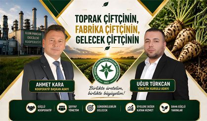 “Gelecek Çiftçinin” Diyen Türkcan Sahaya Güveniyor