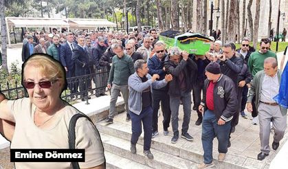Emine Dönmez Gözyaşlarıyla Toprağa Verildi