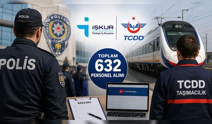 Kamuya 632 Personel Alınacak