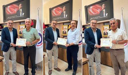 168 Eğitim Çalışanına Başarı Belgesi