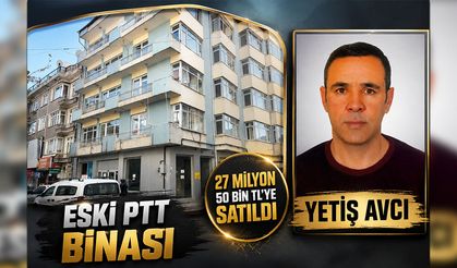 Eski PTT Hizmet Binası 27 Milyon 50 Bin TL’ye Satıldı