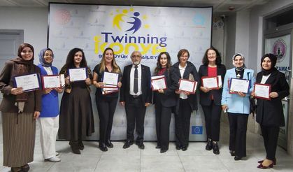 Akşehirli Öğretmenlere eTwinning Kalite Etiketi Gururu