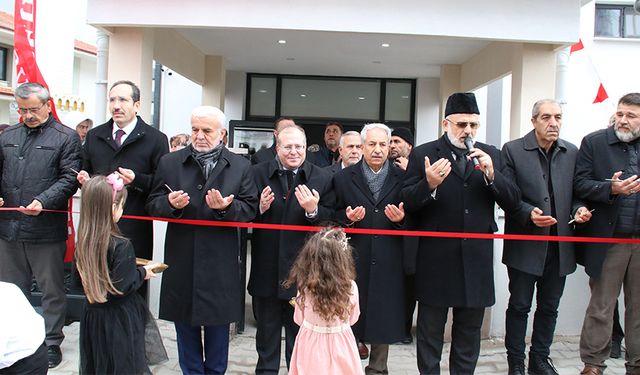 CAMİİ VE KUR’AN KURSU AÇILIŞI YAPILDI