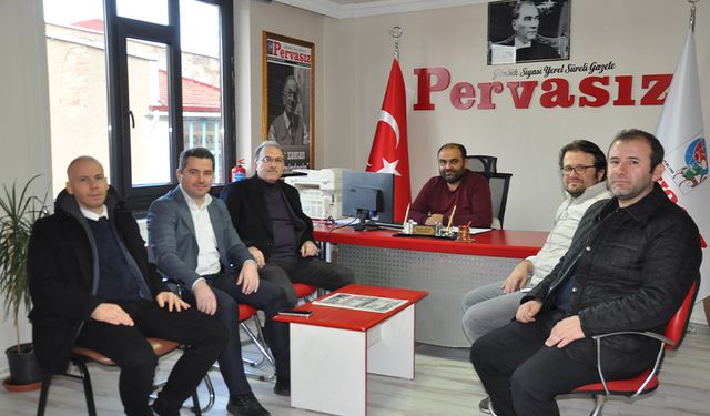 GAZETEMİZE HAYIRLI OLSUN ZİYARETLERİ