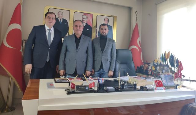 ÇARDAKOĞLU’NDAN, KARAARSLAN VE TÜRKOĞLU’NA ZİYARET